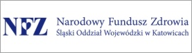 Logo Narodowego Funduszu Zdrowia w Katowicach - kliknięcie spowoduje otwarcie nowego okna